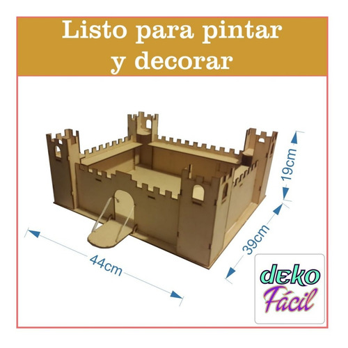 Castillo Medieval Fibrofacil Para Soldados