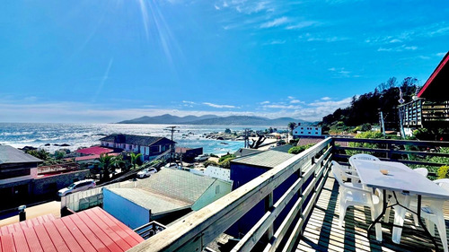 Oportunidad: 4 Cabañas En Venta Frente Al Mar En Maitencillo