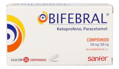 Bifebral 100/ 300 Mg 24 Comprimidos