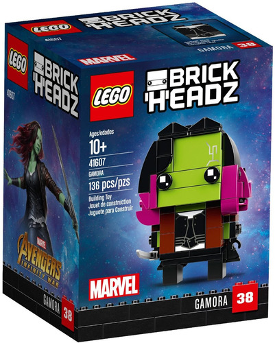 Legos Juguetes Lego Gamora 41607 Marvel Avengers Brickheadz