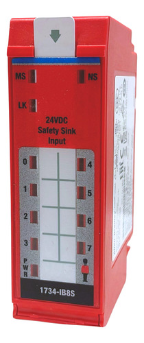 Allen-bradley 1734-ib8s Dc Input Safety Module Point I/o