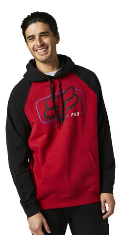 Imagen 3 de 3 de Buzo Fox Racing - Mirer Raglan