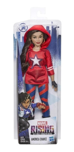 Figura Marvel Rising Herois Treinamento America Chavez E2700