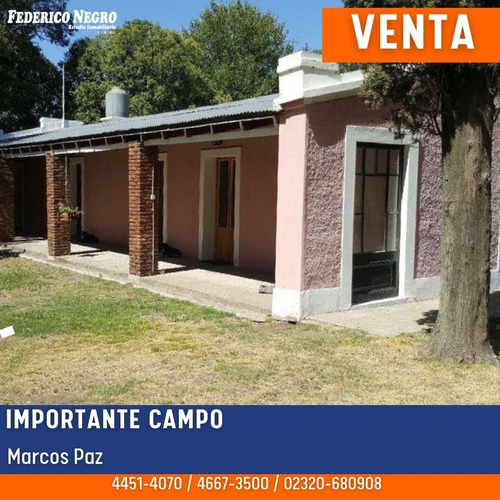 Campo En Venta En Marcos Paz