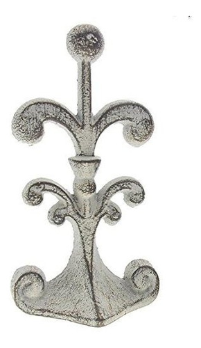 Comfify Fleur De Lis Puerta De Hierro Fundido | Tapon Decor