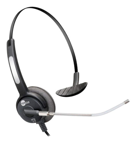 Imagem 1 de 2 de Fone de ouvido over-ear Top Use HTU-310 USB preto
