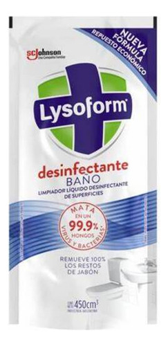 Lysoform Desinfectante Baño Doypack 450ml