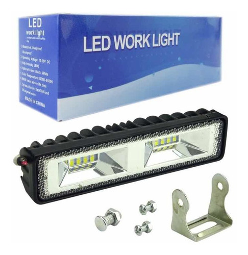 Neblinero Barra 16 Led Autos Camionetas 12/24v