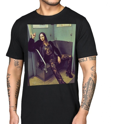 Playera Camiseta Monalisa Streetwear Metro New York City 