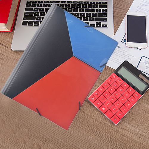 Carpeta A4 De Varias Capas Con Tres Lados Sellada Con Acorde