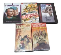 Comprar  Dvd Peliculas + Vhs Lote 5 Peliculas De Accion Originales  