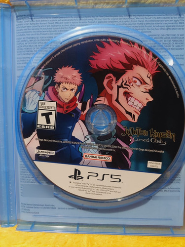 Jujutsu Kaisen Cursed Clash Ps5 (Usado)