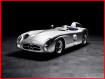 Comprar Mercedes Benz 300 Slr W196s Fangio Cuadro Enmarcado 45x30cm