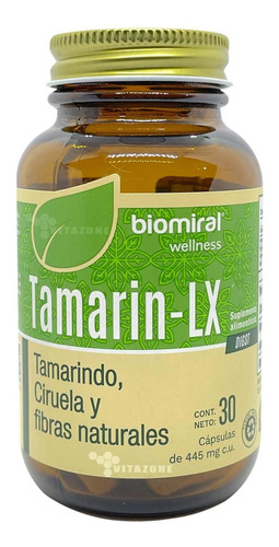 Biomiral Tamarin Lx Digestivo 30 Capsulas