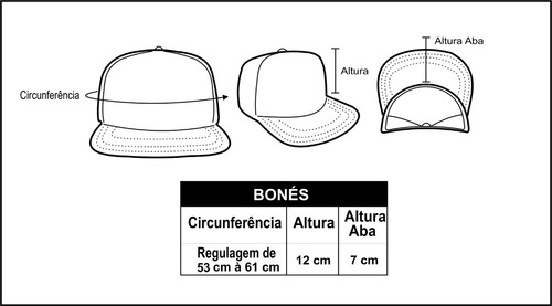 Boné Aba Curva Volks Vw Skull Caveira Snap Red Edit Premium