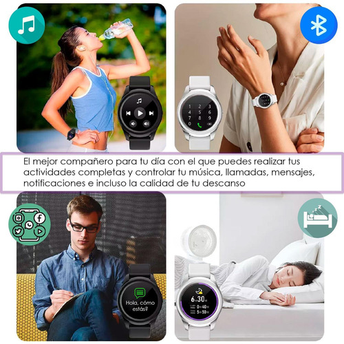 Imagen 3 de 5 de Reloj Smartwatch Vak T90 Bluetooth Ip67 Timer Mensajes Fit
