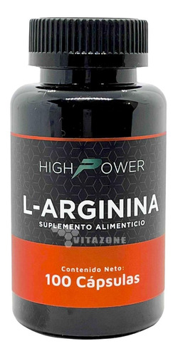 Arginina 500 Mg 100 Cápsulas.