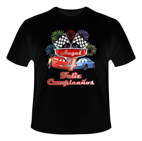 Playeras de rayo mcqueen para cumpleaños deals