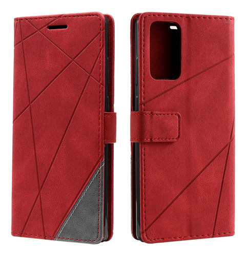 Funda Para Teléfono Oppo Find X2 Lite/k7/realme X7 Pro Ultra Wallet De Piel Sintética Con Ranura Para Tarjetas, Soporte