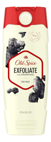 Old Spice Gel De Bano Para Hombres Exfoliante Con Carbon 16 