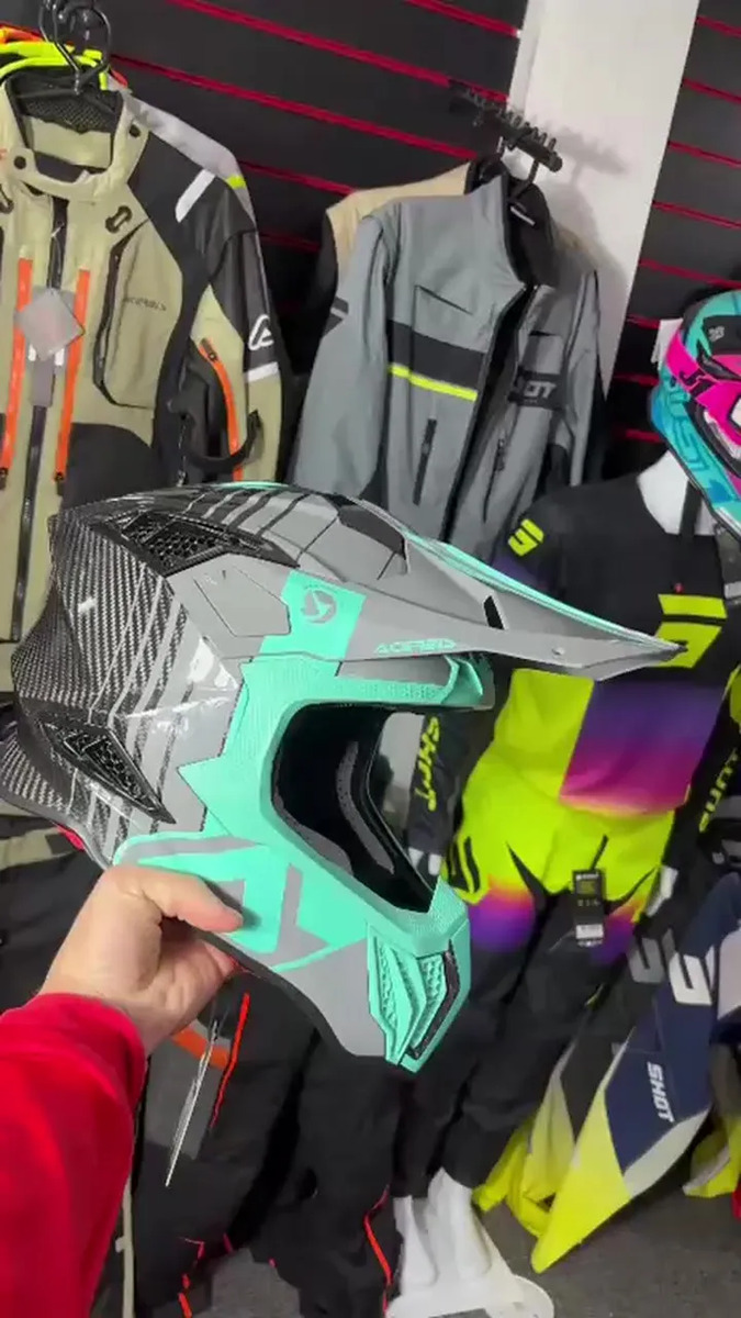 Capacete Acerbis Airstrike Full Carbon 2026 Cores
