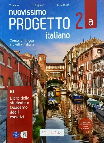 Nuovissimo Progetto Italiano 2a - Libro + Audio Qr - Sin Dvd