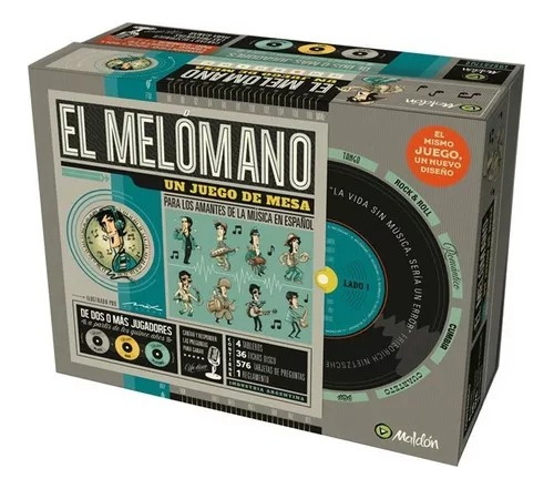 Maldon El Melómano Original Juego De Mesa Playking