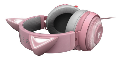 Headset Gamer Razer Kraken Kitty Chroma Quartz