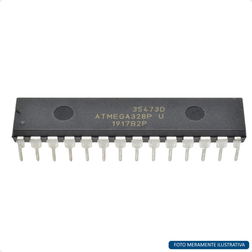 Microcontrolador Atmega328p-pu Dip Com Bootloader Original