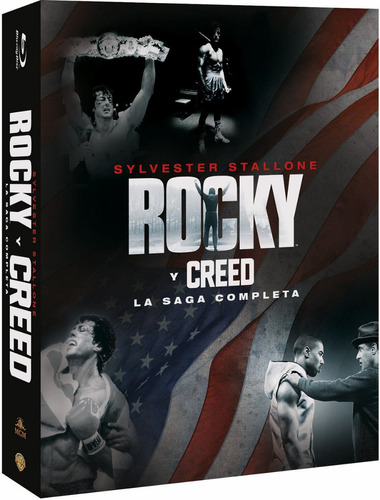 Rocky Y Creed - La Saga Completa (8 Dvd) 