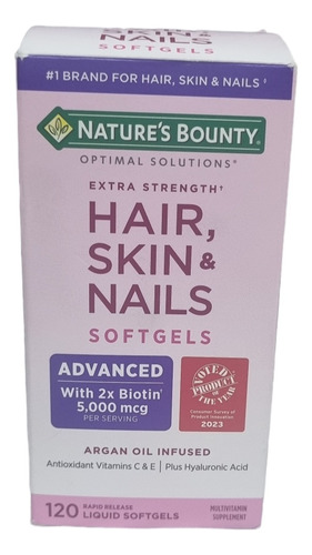 Nature's Bounty Hair Skin Nails 120caps