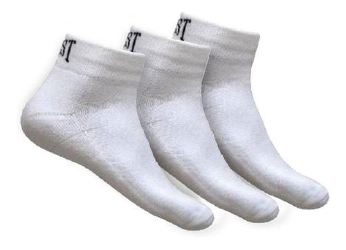 Media Tobillera Performance Men 3pk Blanca Everlast