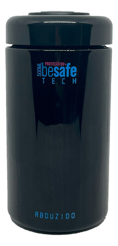 Pote Vidro Proteção Uv Abduzido Besafe Tech 500 Ml Visor