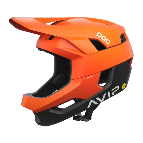 Poc Otocon Race Mips Cycling Helmet Fluorescent Orange Avip/