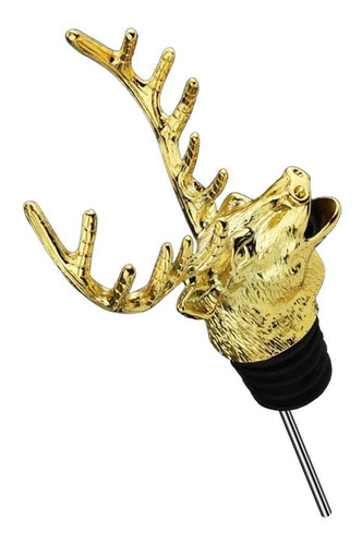 Deer Head Pourer \u0026 Aerator Con Accesorio De Goma De