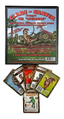 Dinosaur Trading Card Album Collectors Starter Kit El P