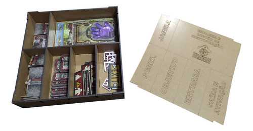 Organizador (insert Mdf Para Marvel Zombies X Men Resistance