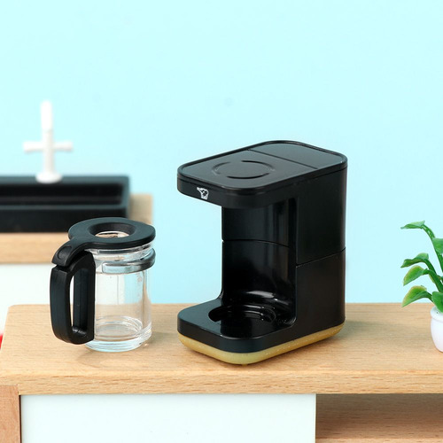 Cafetera En Miniatura, Cocina, Máquina De Pan, Casa De Muñec