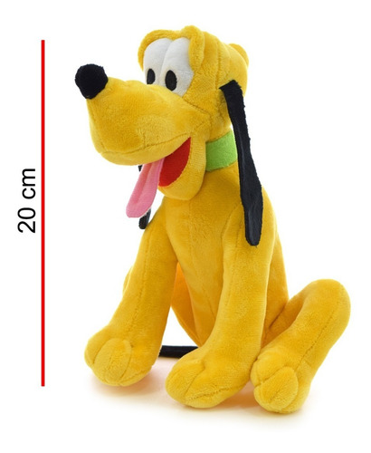 Peluche Pluto 30 Cm. Original Phi Phi Toys