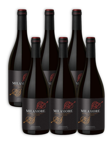 Milamore Vino Blend Caja X6u 750ml Renacer Luján De Cuyo