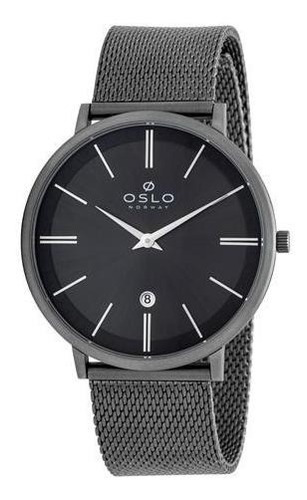 Relógio Oslo Analógico Masculino Slim Ombttsor0001 G1gx