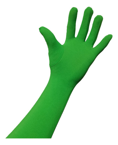 Guantes Chroma Key Verde Jomocare 52cm Para Fotografía