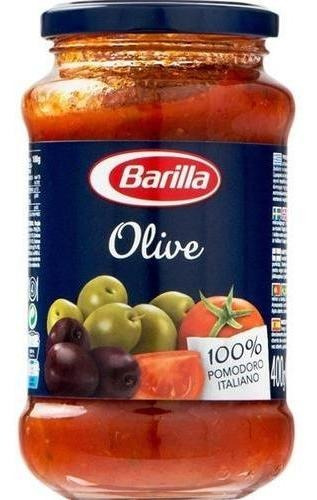 Salsa De Tomate Italiana Barilla - Oliva 400g