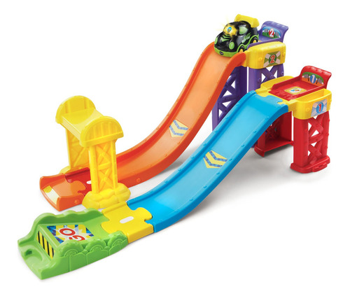 Pista De Carreras Vtech Go Go Smart Wheels 3 En 1 Color