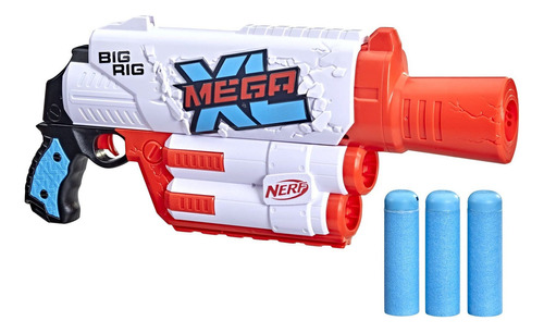 Pistola Juguete Nerf Mega Xl Big Rig Blaster, Mega Darts Nfr