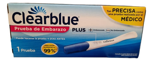 Discretas 2 Pruebas De Embarazo Clearblue Plus Y Digital