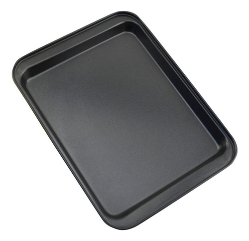 Molde Charola Antiadherente Reposteria Cocina Acero 10246 Color Negro