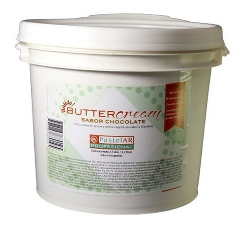 Crema Concentrada Chocolate Buttercream X 2.5kg