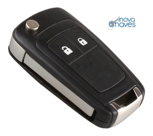 Imagem 2 de 4 de Capa Chave Canivete Gm Chevrolet Cruze Onix S10 Spin Tracker