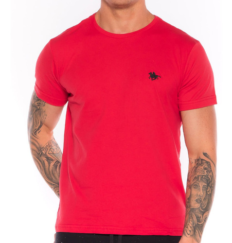 Imagem 5 de 6 de Kit 05 Camisetas Masculinas Blusa Camisa Slim Lisa Basic